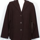 NWT EILEEN FISHER Cassis Wool Viscose Seed Jacket XS
