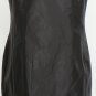 NWT EILEEN FISHER Black Silk Taffeta Embr Long Tunic M