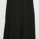 NWT EILEEN FISHER Black Rayon Nylon Crinkle Mesh Dress L