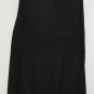 NWT EILEEN FISHER Black Rayon Nylon Crinkle Mesh Dress L