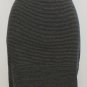 NWT EILEEN FISHER Black Cotton Cashmere Ottoman Mini Skirt XL