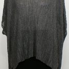 NWT EILEEN FISHER Ash Pressed Viscose Linear Crinkle Boxy Tunic Top 3X