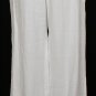 NWT RALPH LAUREN White Linen Drawstring Wide Leg Pants 16W