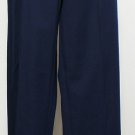 NWT RALPH LAUREN Navy Stretch Cotton Twill Straight Leg Pants 22W Slimming Fit