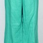 NWT RALPH LAUREN Jade Green Linen Pants 14W