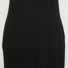 NWT RALPH LAUREN Black Fine Merino Knit Halter Dress L