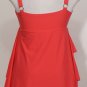 NWT SWIM SOLUTIONS Rose Pink Tiered Ruffle Swimdress Swimsuit 12 Tummy Control