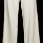 NWT RALPH LAUREN Winter Cream Cotton Knit Gold Piping Pants M