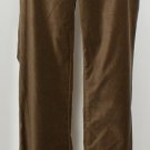 NWT RALPH LAUREN Taupe Stretch Velveteen 5 Pkt Pants 16 Slimming Fit