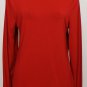 NWT RALPH LAUREN Red Stretch Viscose Jersey Turtleneck Top XL