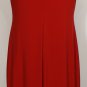 NWT RALPH LAUREN Red Stretch Jersey Cowl Neck Dress 14W