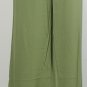 NWT RALPH LAUREN Peridot Stretch Satin Wide Leg Pants L