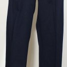 NWT RALPH LAUREN Navy Stretch Cotton Adelle Straight Pants 22W Slimming Fit