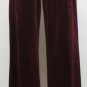 NWT RALPH LAUREN Deep Cranberry Velour Pants 3X