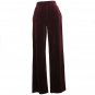 NWT RALPH LAUREN Deep Cranberry Velour Pants 3X