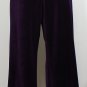 NWT RALPH LAUREN Deep Amethyst Velour Pants XL