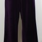 NWT RALPH LAUREN Deep Amethyst Velour Pants XL