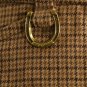NWT RALPH LAUREN Brown Stretch Cotton Houndstooth Equestrian Pants 22W