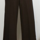 NWT RALPH LAUREN Brown Rib Knit Velour Stripe Pants 3X