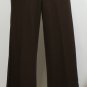 NWT RALPH LAUREN Brown Rib Knit Velour Stripe Pants 3X