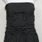 NWT RALPH LAUREN Black Skirted Polka Dot Swimsuit 18W Slimming Fit Swimdress