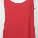 NWT EILEEN FISHER Radish Washable Wool Links Shell L