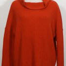 NWT EILEEN FISHER Lava Supersoft Yak Merino Rib Box Sweater L