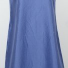 NWT EILEEN FISHER Periwinkle Wash Silk Taffeta Dress S