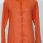 NWT EILEEN FISHER Geranium Crosshatch Voile Top S