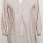NWT EILEEN FISHER Crocus Linen Pintuck Long Top XS Shaped