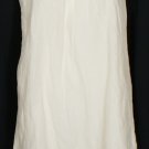 NWT EILEEN FISHER Bone Shadow Stripe Dress PP Cotton Steel