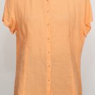 NWT EILEEN FISHER Arabesque Light Linen Shaped Top M