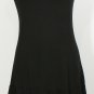 POLO RALPH LAUREN Black Stretch Viscose Knit Flare Hem Sleeveless Dress XL NEW