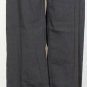 EILEEN FISHER Graphite Stretch Viscose Linen Straight Trouser Pants 8 Gray NEW