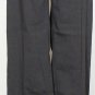 EILEEN FISHER Graphite Stretch Viscose Linen Straight Trouser Pants 8 Gray NEW