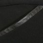 RALPH LAUREN Black Stretch Wool Leather Trim Modern Flare Jacie Pants 12 NEW