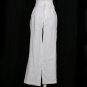 RALPH LAUREN White Linen Drawstring Straight Leg Pants 18W NEW