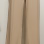 ST. JOHN Camel Stretch Tropical Wool Narrow Bootcut Annabel Pants 4 Brown NEW