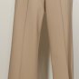 ST. JOHN Camel Stretch Tropical Wool Narrow Bootcut Annabel Pants 4 Brown NEW