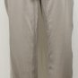 EILEEN FISHER Stone Vintage Washed Silk Charmeuse Ankle Pants XL Gray NEW