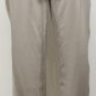EILEEN FISHER Stone Vintage Washed Silk Charmeuse Ankle Pants XL Gray NEW