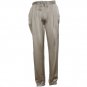 EILEEN FISHER Stone Vintage Washed Silk Charmeuse Ankle Pants XL Gray NEW