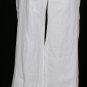 RALPH LAUREN White Linen Drawstring Straight Leg Pants 20W NEW