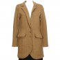 RALPH LAUREN Brown Herringbone Wool Blend Knit Long Jacket Coat XL NEW