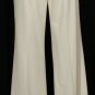 RALPH LAUREN Cream Stretch Wool Twill Modern Flare Jacie Pants 14 Slimming Fit