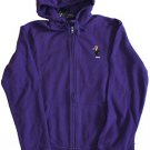 POLO RALPH LAUREN Men Purple Full Zip Fleece Hoodie Tuxedo Bear XXL NEW