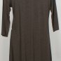 NWT EILEEN FISHER Cobblestone Str Jersey Dress L Sequin