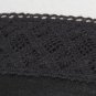 NWT EILEEN FISHER Black Silk Habutai Lace Trim Cami M