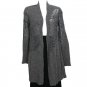 NWT EILEEN FISHER Ash Cozy Shine Angled Cardigan XS Long Alpaca