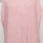 NWT EILEEN FISHER Blush Silk Cotton Cord Rib Tank Top 1X Pink